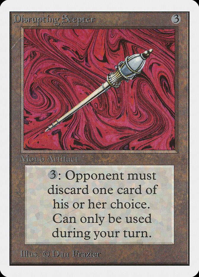 Disrupting Scepter [Unlimited Edition] | Exor Games Bridgewater
