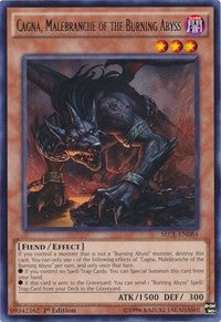 Cagna, Malebranche of the Burning Abyss [SECE-EN084] Rare | Exor Games Bridgewater