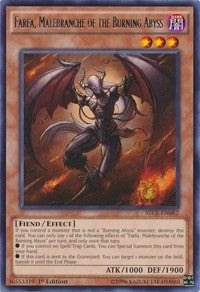 Farfa, Malebranche of the Burning Abyss [SECE-EN082] Rare | Exor Games Bridgewater