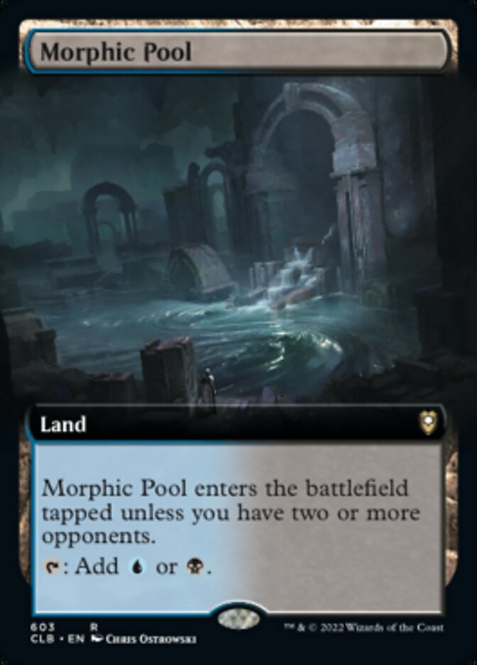 Morphic Pool (Extended Art) [Commander Legends: Battle for Baldur's Gate] | Exor Games Bridgewater