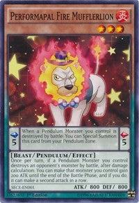 Performapal Fire Mufflerlion [SECE-EN001] Common | Exor Games Bridgewater