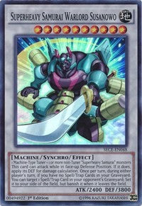 Superheavy Samurai Warlord Susanowo [SECE-EN048] Super Rare | Exor Games Bridgewater