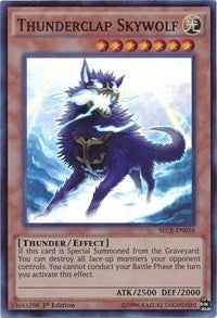 Thunderclap Skywolf [SECE-EN036] Super Rare | Exor Games Bridgewater