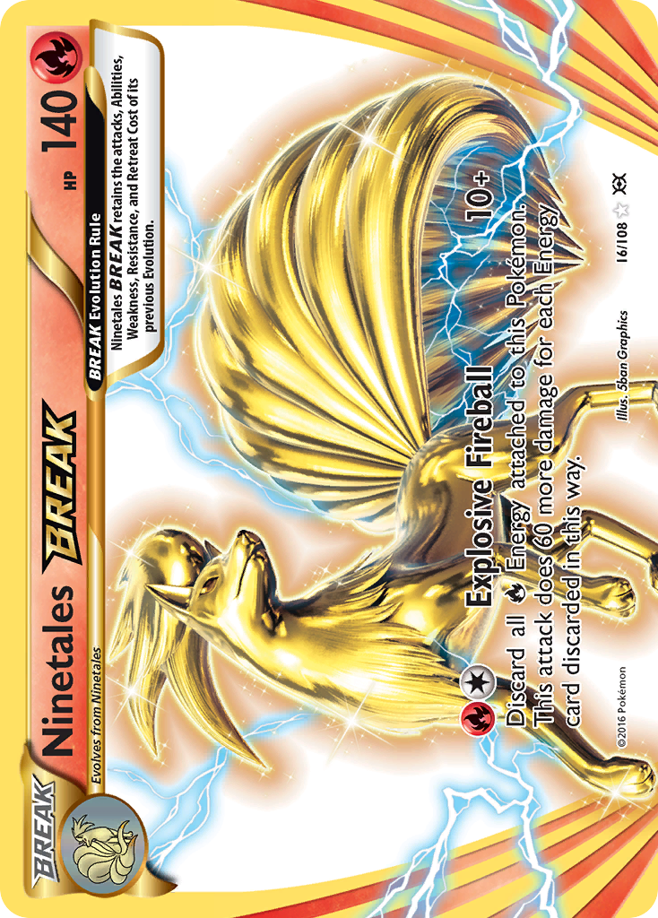 Ninetales BREAK (16/108) [XY: Evolutions] | Exor Games Bridgewater