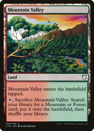 Mountain Valley [Commander 2018] | Exor Games Bridgewater