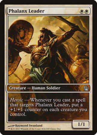 Phalanx Leader [Theros Promos] | Exor Games Bridgewater