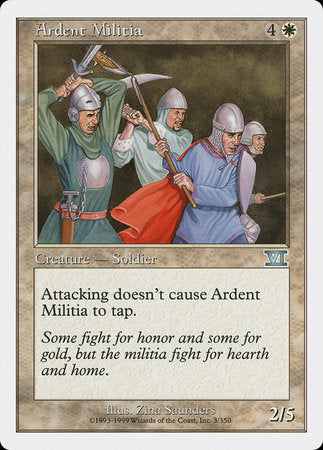 Ardent Militia [Classic Sixth Edition] | Exor Games Bridgewater