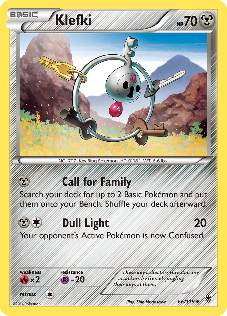 Klefki (66/119) [XY: Phantom Forces] | Exor Games Bridgewater