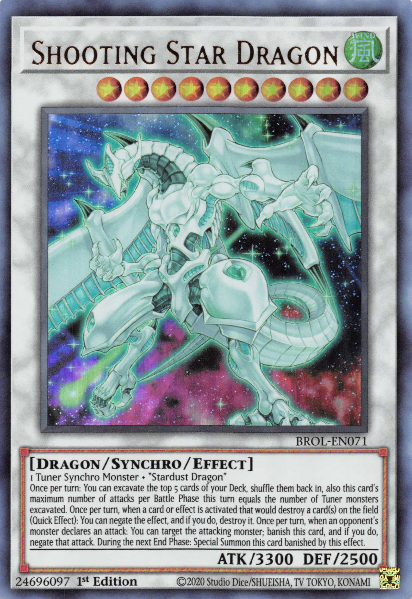 Shooting Star Dragon [BROL-EN071] Ultra Rare | Exor Games Bridgewater