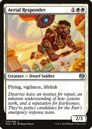 Aerial Responder [Kaladesh] | Exor Games Bridgewater