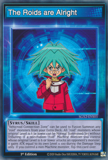 The Roids are Alright [SGX2-ENS03] Common | Exor Games Bridgewater
