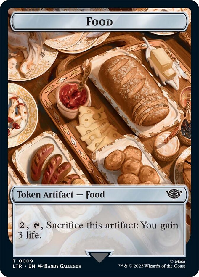 Food Token (09) [The Lord of the Rings: Tales of Middle-Earth Tokens] | Exor Games Bridgewater
