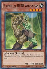 Elemental HERO Woodsman [SDHS-EN003] Common | Exor Games Bridgewater