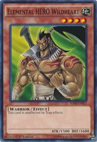 Elemental HERO Wildheart [SDHS-EN011] Common | Exor Games Bridgewater