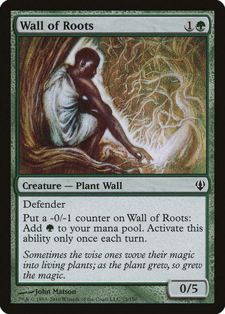 Wall of Roots [Archenemy] | Exor Games Bridgewater