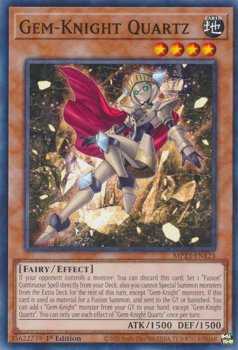 Gem-Knight Quartz [MP23-EN123] Common | Exor Games Bridgewater