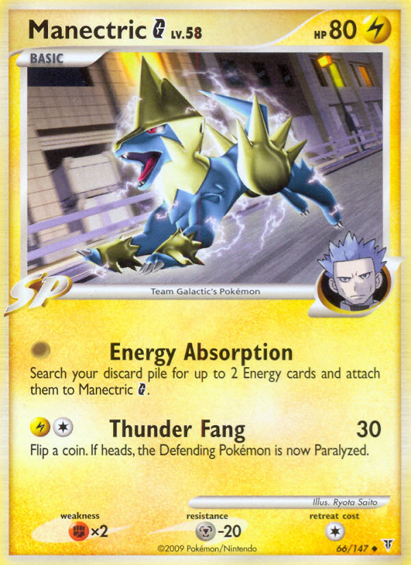 Manectric G (66/147) [Platinum: Supreme Victors] | Exor Games Bridgewater