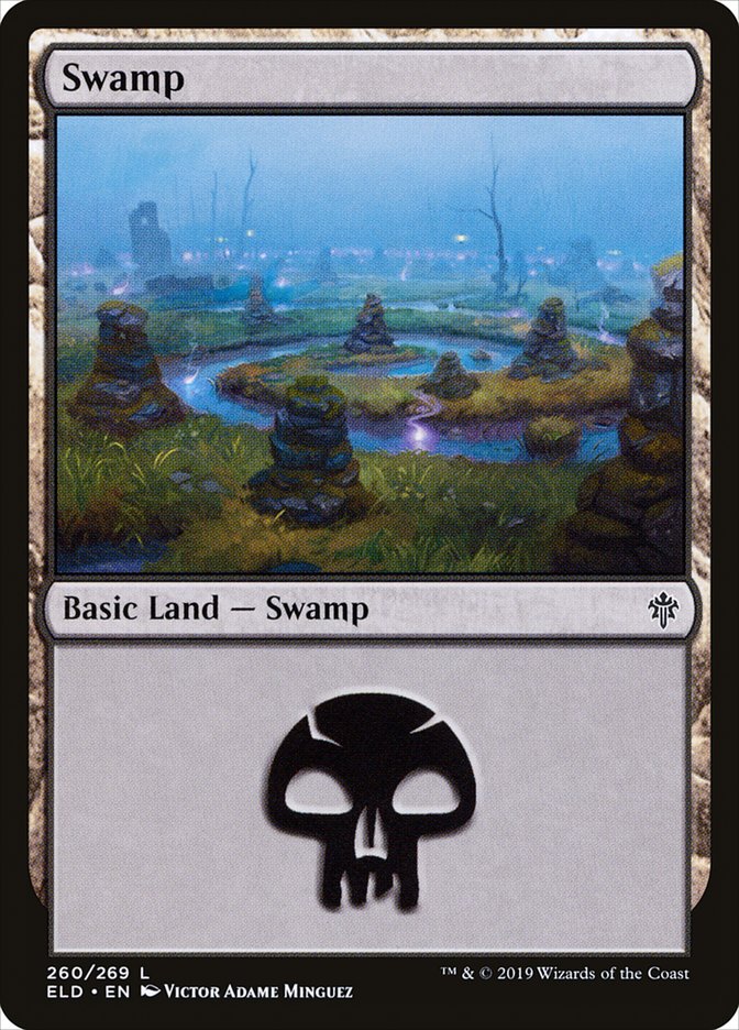 Swamp (260) [Throne of Eldraine] | Exor Games Bridgewater