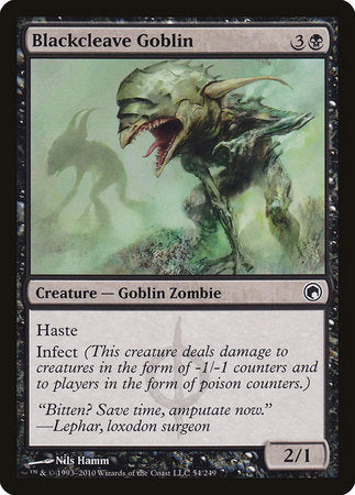 Blackcleave Goblin [Scars of Mirrodin] | Exor Games Bridgewater