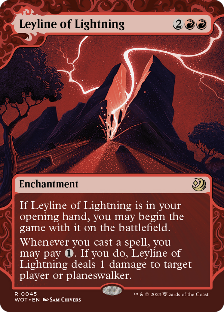 Leyline of Lightning [Wilds of Eldraine: Enchanting Tales] | Exor Games Bridgewater