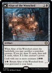 Altar of the Wretched // Wretched Bonemass [The Lost Caverns of Ixalan Commander] | Exor Games Bridgewater