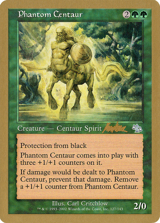 Phantom Centaur (Brian Kibler) [World Championship Decks 2002] | Exor Games Bridgewater