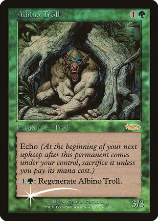 Albino Troll [Friday Night Magic 2002] | Exor Games Bridgewater