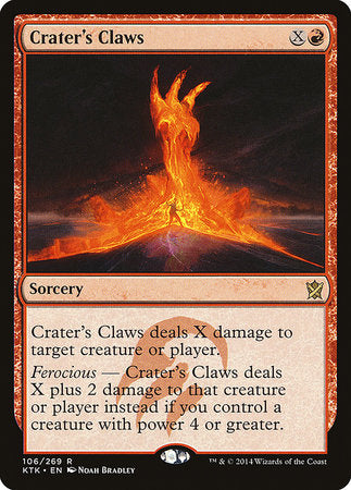 Crater's Claws [Khans of Tarkir] | Exor Games Bridgewater