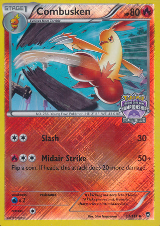 Combusken (13/111) (Championship Promo) [XY: Furious Fists] | Exor Games Bridgewater