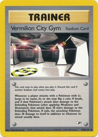 Vermilion City Gym (120/132) [Gym Heroes Unlimited] | Exor Games Bridgewater