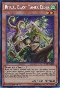 Ritual Beast Tamer Elder [THSF-EN023] Secret Rare | Exor Games Bridgewater