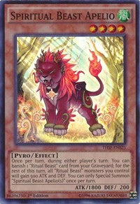Spiritual Beast Apelio [THSF-EN025] Super Rare | Exor Games Bridgewater