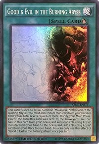 Good & Evil in the Burning Abyss (SE) [SECE-ENS14] Super Rare | Exor Games Bridgewater