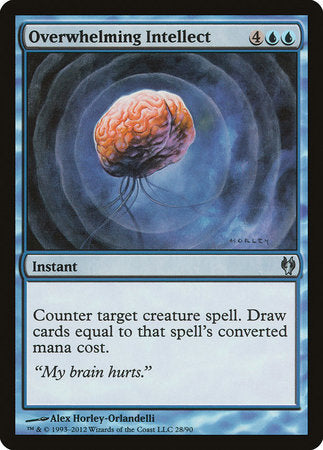 Overwhelming Intellect [Duel Decks: Izzet vs. Golgari] | Exor Games Bridgewater