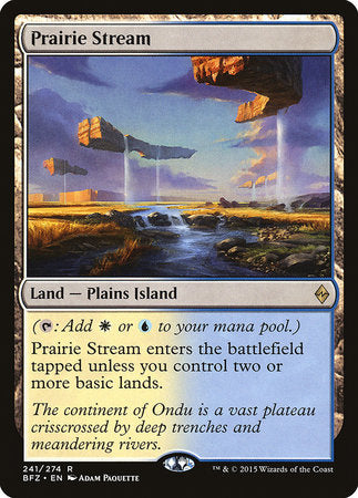 Prairie Stream [Battle for Zendikar] | Exor Games Bridgewater