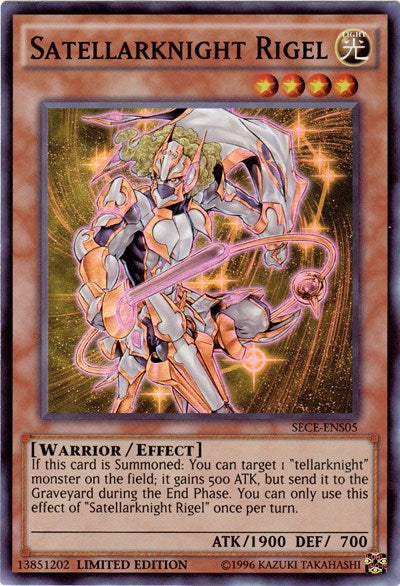 Satellarknight Rigel (SE) [SECE-ENS05] Super Rare | Exor Games Bridgewater