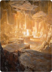 Pillarverge Pathway Art Card [Zendikar Rising Art Series] | Exor Games Bridgewater