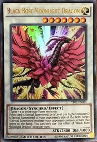 Black Rose Moonlight Dragon [YF07-EN001] Ultra Rare | Exor Games Bridgewater