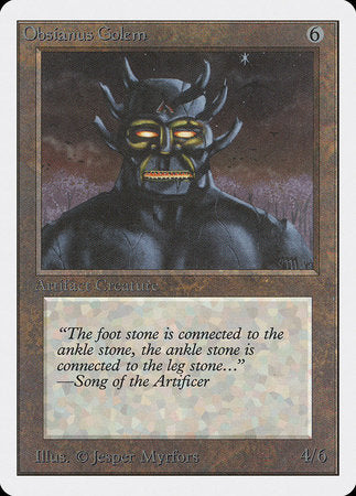 Obsianus Golem [Unlimited Edition] | Exor Games Bridgewater