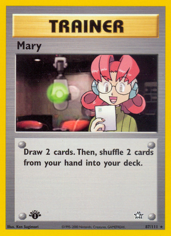 Mary (87/111) [Neo Genesis 1st Edition] | Exor Games Bridgewater