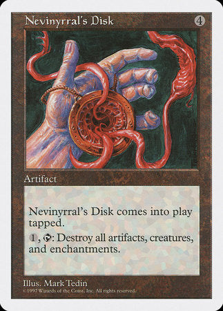 Nevinyrral's Disk [Fifth Edition] | Exor Games Bridgewater