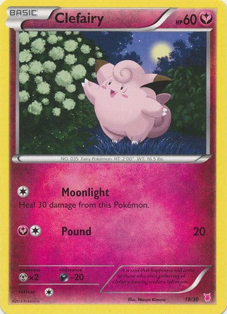 Clefairy (19/30) [XY: Trainer Kit 1 - Wigglytuff] | Exor Games Bridgewater