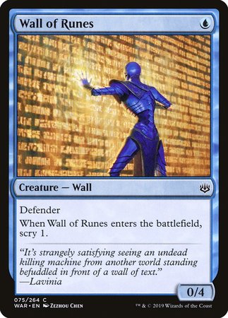 Wall of Runes [War of the Spark] | Exor Games Bridgewater