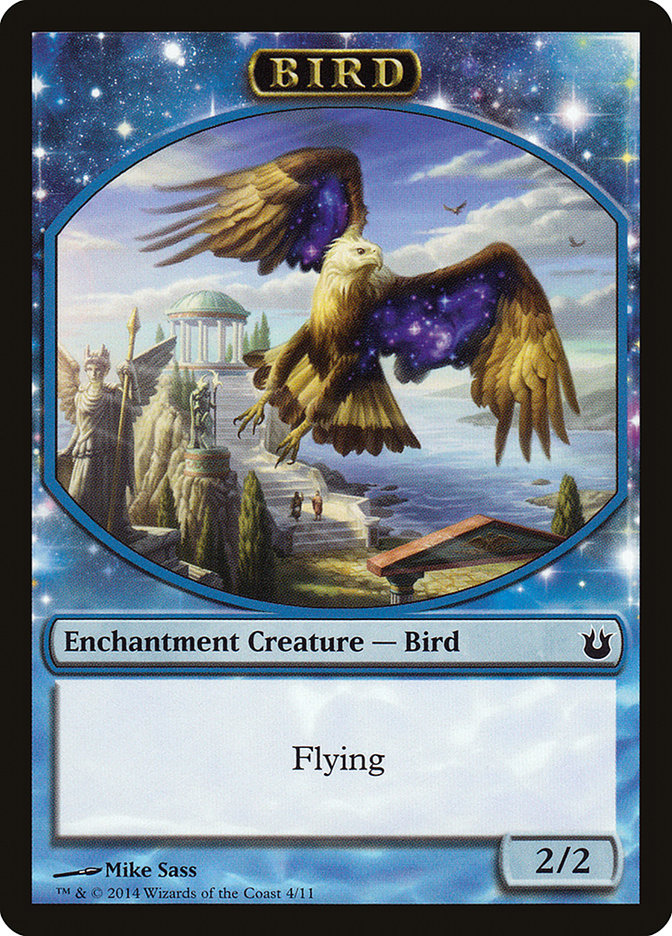 Bird (4/11) [Born of the Gods Tokens] | Exor Games Bridgewater