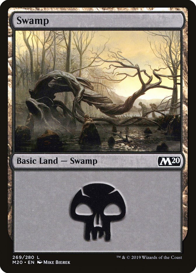 Swamp (#269) [Core Set 2020] | Exor Games Bridgewater