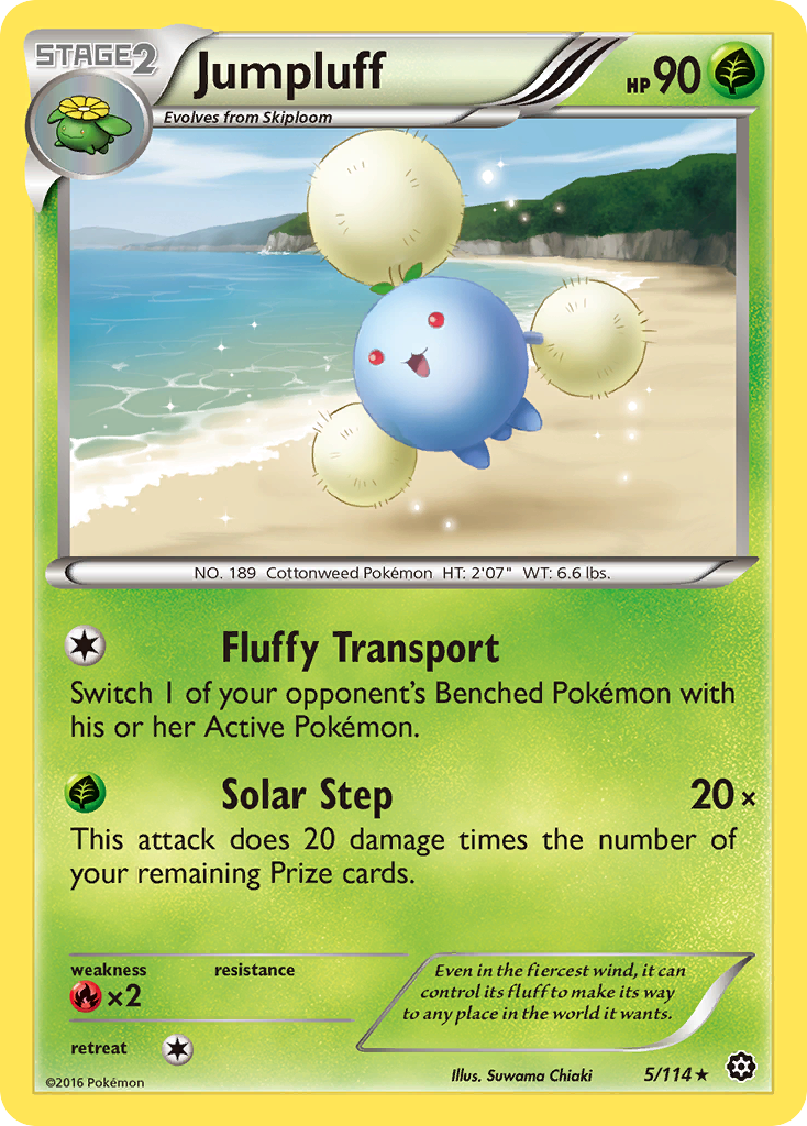 Jumpluff (5/114) [XY: Steam Siege] | Exor Games Bridgewater