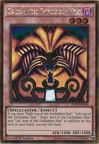 Exodia the Forbidden One [PGL2-EN026] Gold Rare | Exor Games Bridgewater