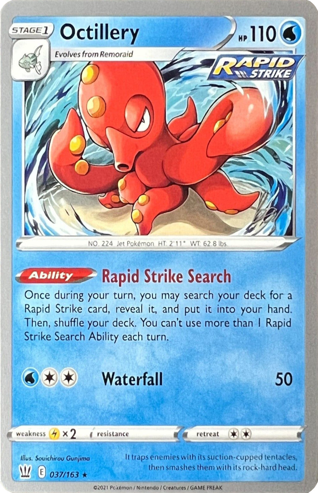 Octillery (037/163) (Cheryl Again - Sebastian Lashmet) [World Championships 2022] | Exor Games Bridgewater