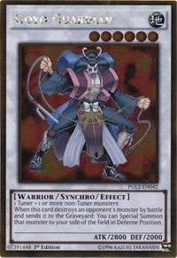 Goyo Guardian [PGL2-EN042] Gold Rare | Exor Games Bridgewater