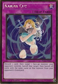 Karma Cut [PGL2-EN067] Gold Rare | Exor Games Bridgewater